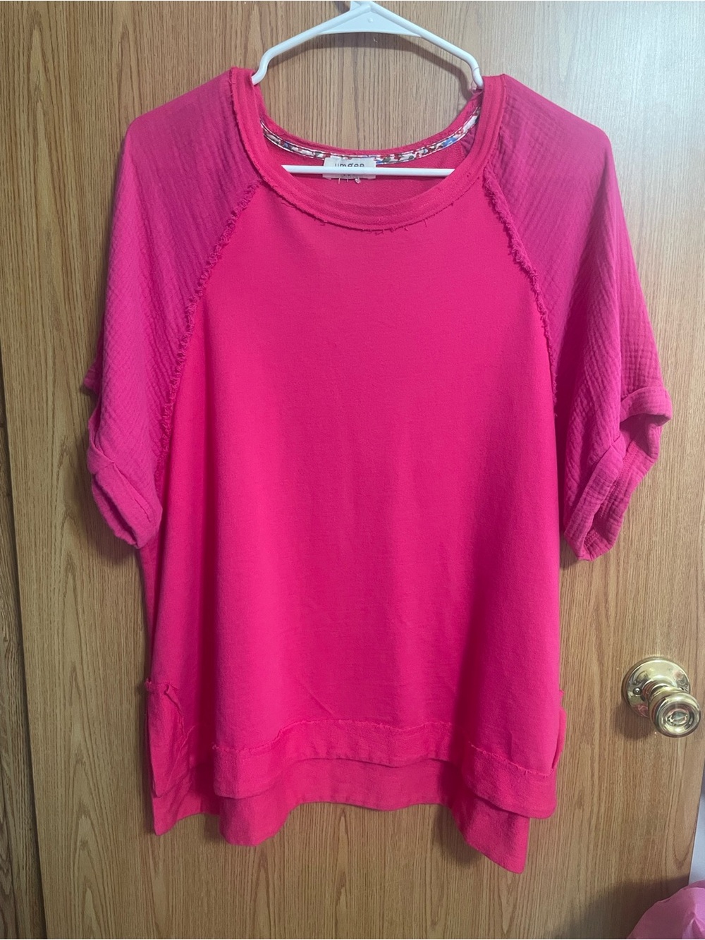 Umgee Oversized Short Sleeve Tunic